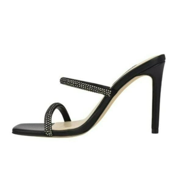 NINE WEST Zarleen Heeled Slide Sandals -10.5 - Picture 4 of 8